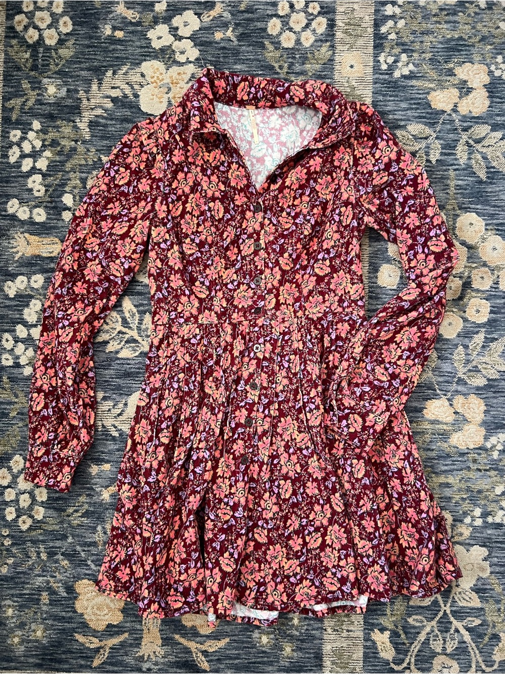 Free People Corduroy Marvelous Mia Mini Dress